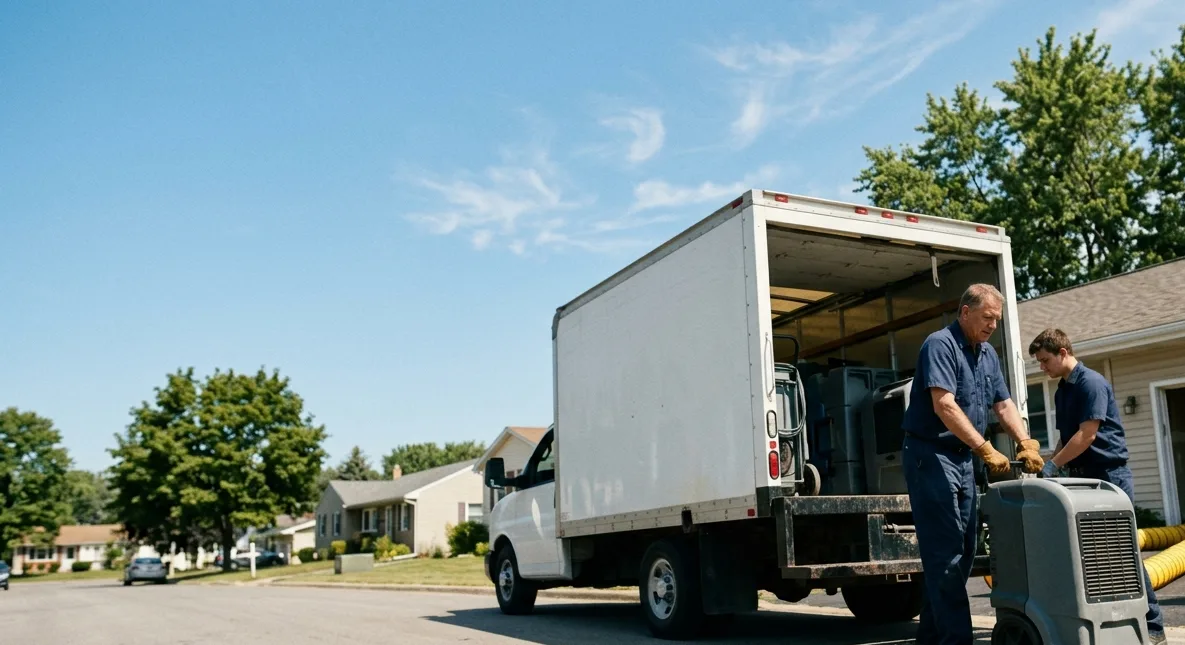 Water Damage Cleanup in Beecher, IL near me